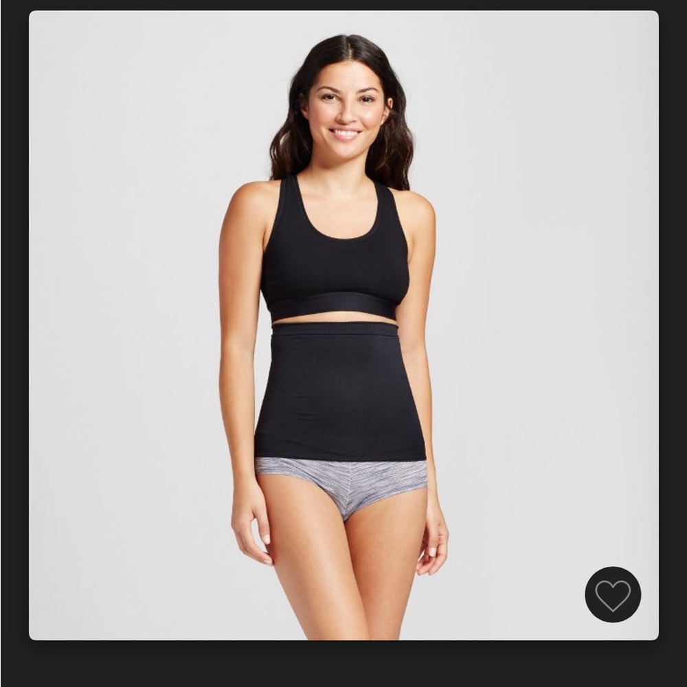 Isabel maternity small black belly band